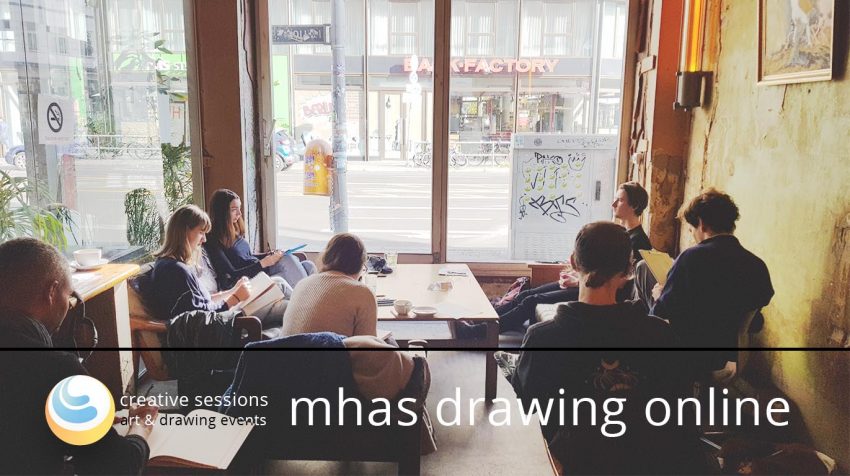 MHAS Drawing Session [#1 Potoo] +Paris Meetups